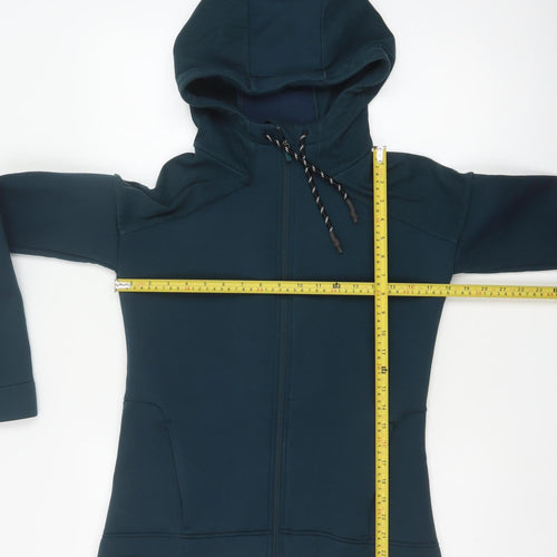 Sweaty Betty Women Blue XS Full Zip Hooded Activewear Hoodie