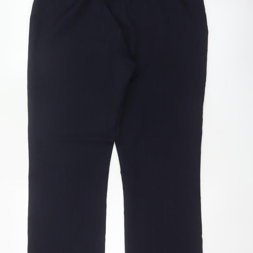 Dorothy Perkins Women Blue Pinstripe Tailored Dress Trousers UK 14