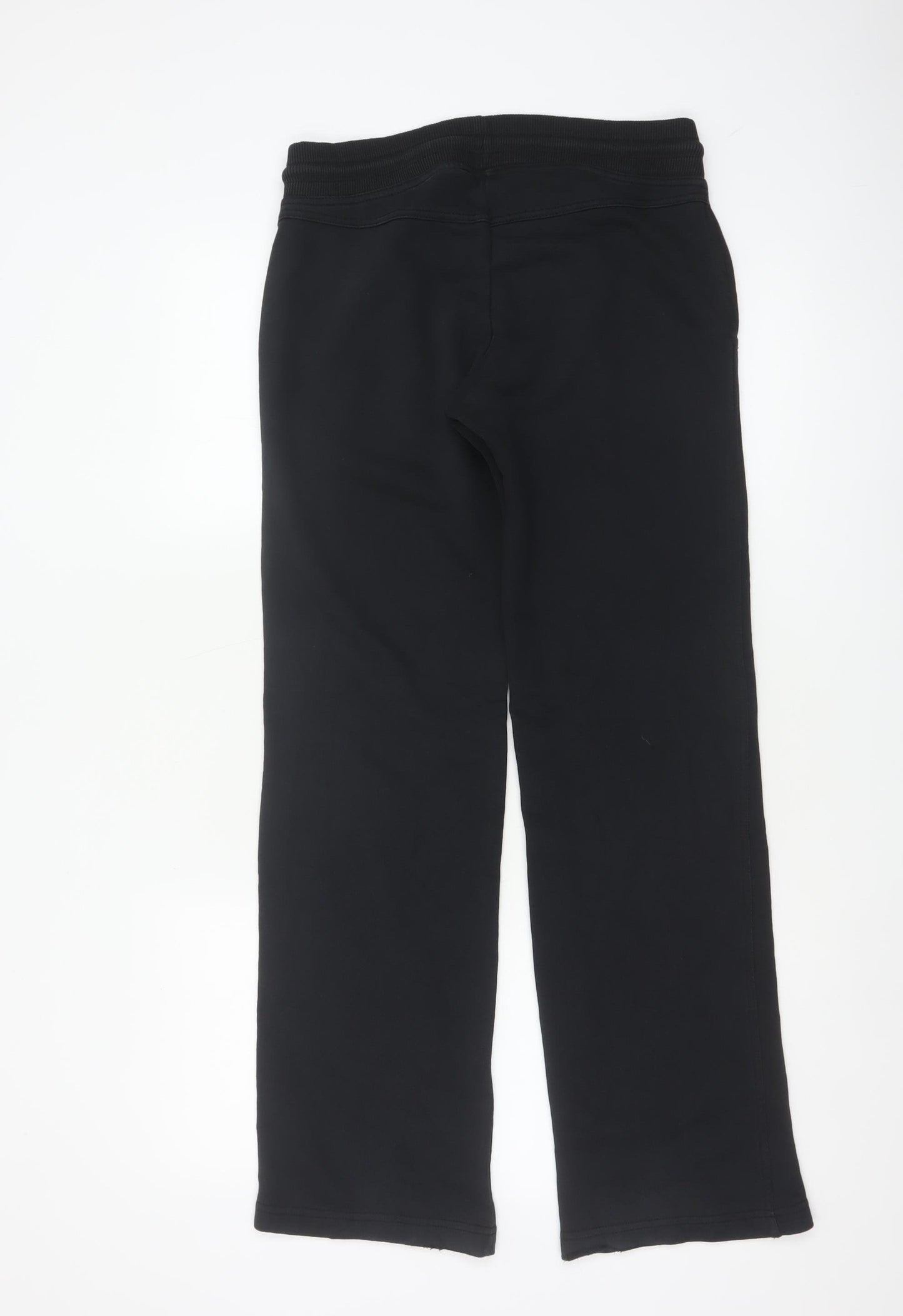 Nike Women’s Black S Logo Fleece Jogger Trousers Drawstring Pockets