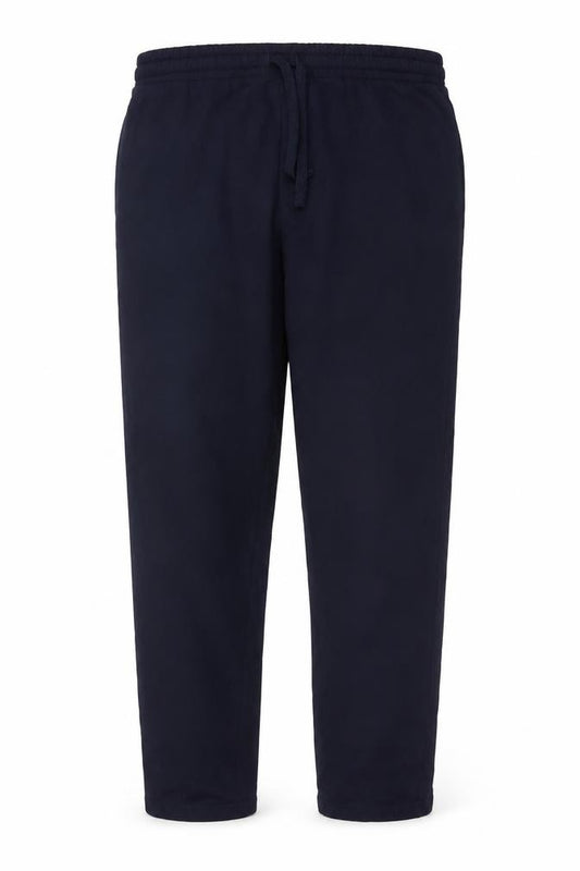 Marks & Spencer Men's Blue 2XL Long Jogger Stretch Drawstring Trousers