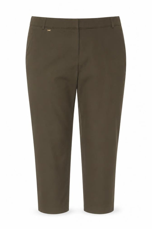 Wallis Women’s Brown Petite UK 14 Tapered Smart Work Trousers
