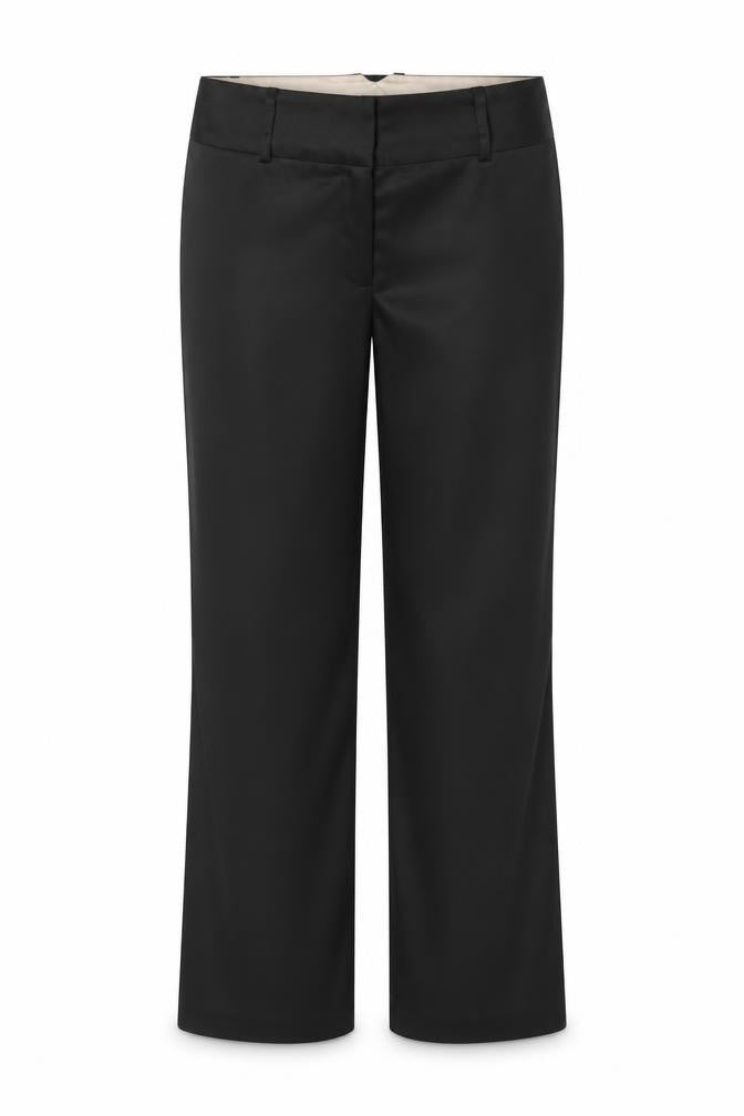 River Island Women’s Black UK 12 Bootcut Dress Trousers Stretch