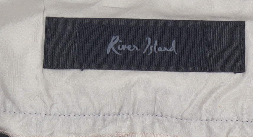 River Island Women’s Black UK 12 Bootcut Dress Trousers Stretch