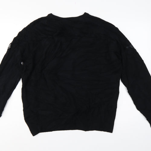 Glenmuir Men’s Black XL V-Neck Pullover Ryder Cup 2014 Lambswool Golf
