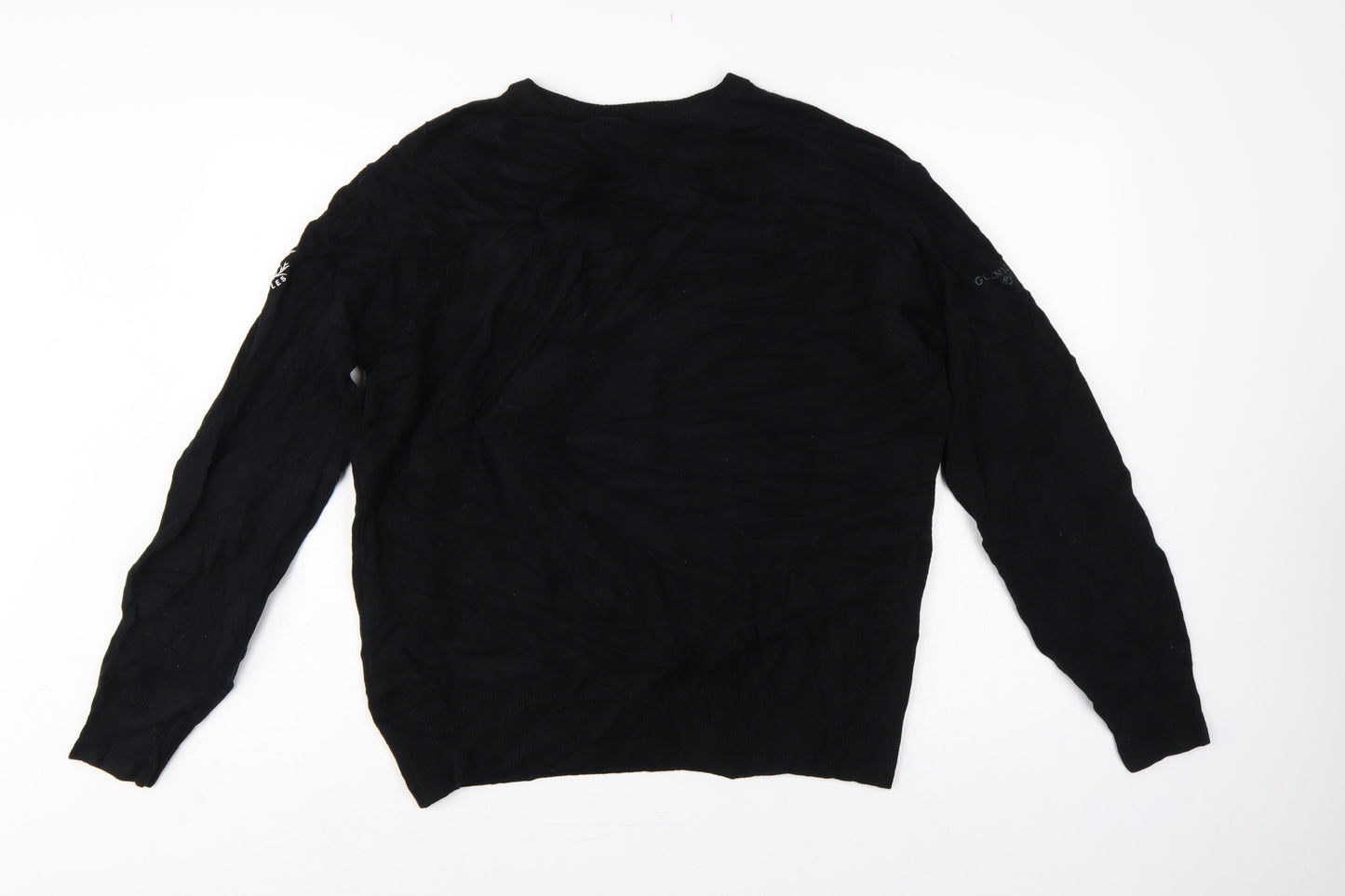 Glenmuir Men’s Black XL V-Neck Pullover Ryder Cup 2014 Lambswool Golf