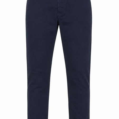 Topman Men's Navy W28 L32 Stretch Skinny Chino Trousers Cotton