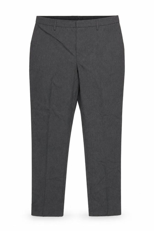 Front view of Marks & Spencer boys’ grey 15-16 years skinny leg school trousers nwt