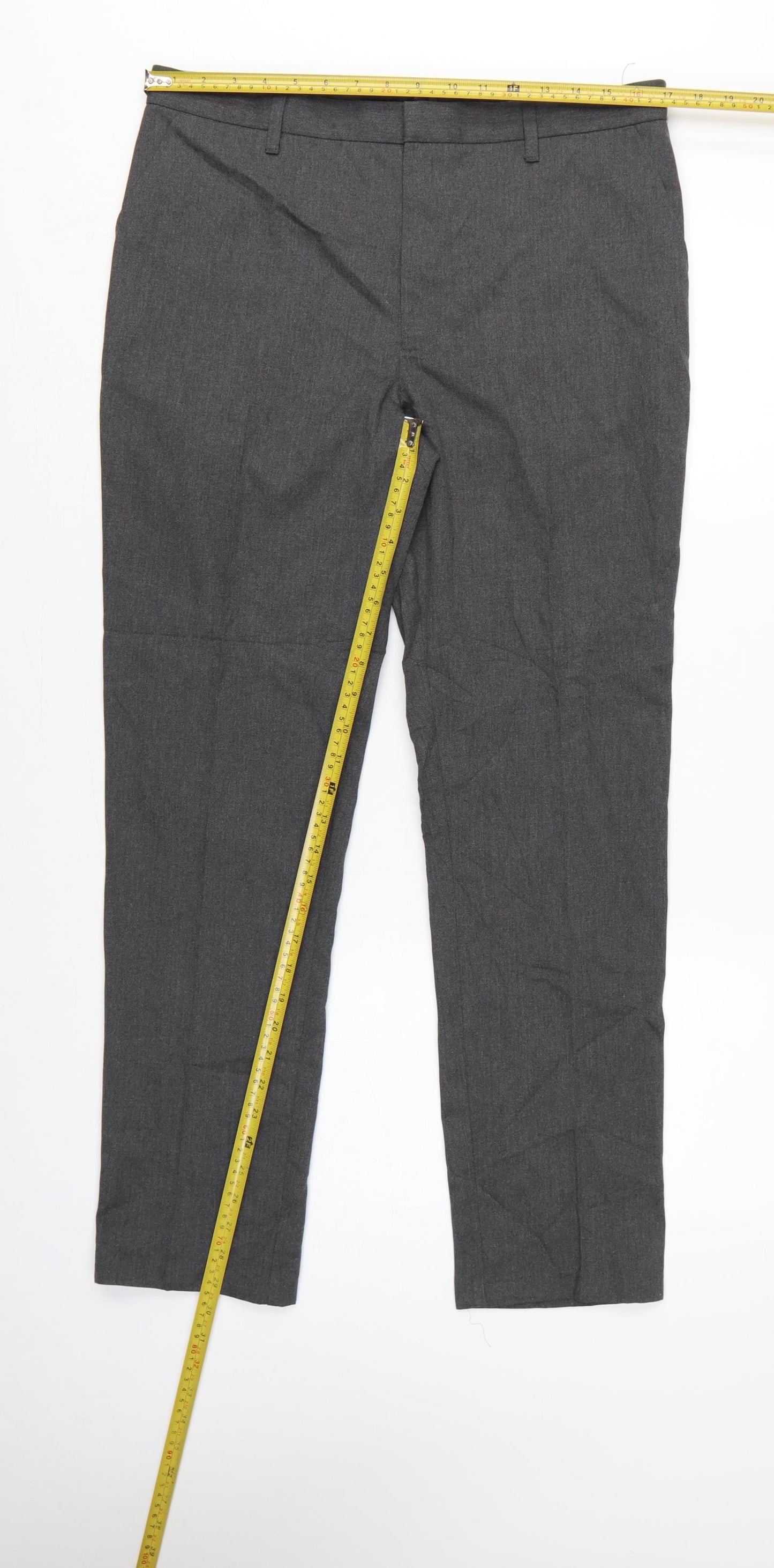 Marks and Spencer Boys Grey 15-16 Years Skinny Leg School Trousers NWT