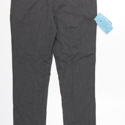 Marks and Spencer Boys Grey 15-16 Years Skinny Leg School Trousers NWT