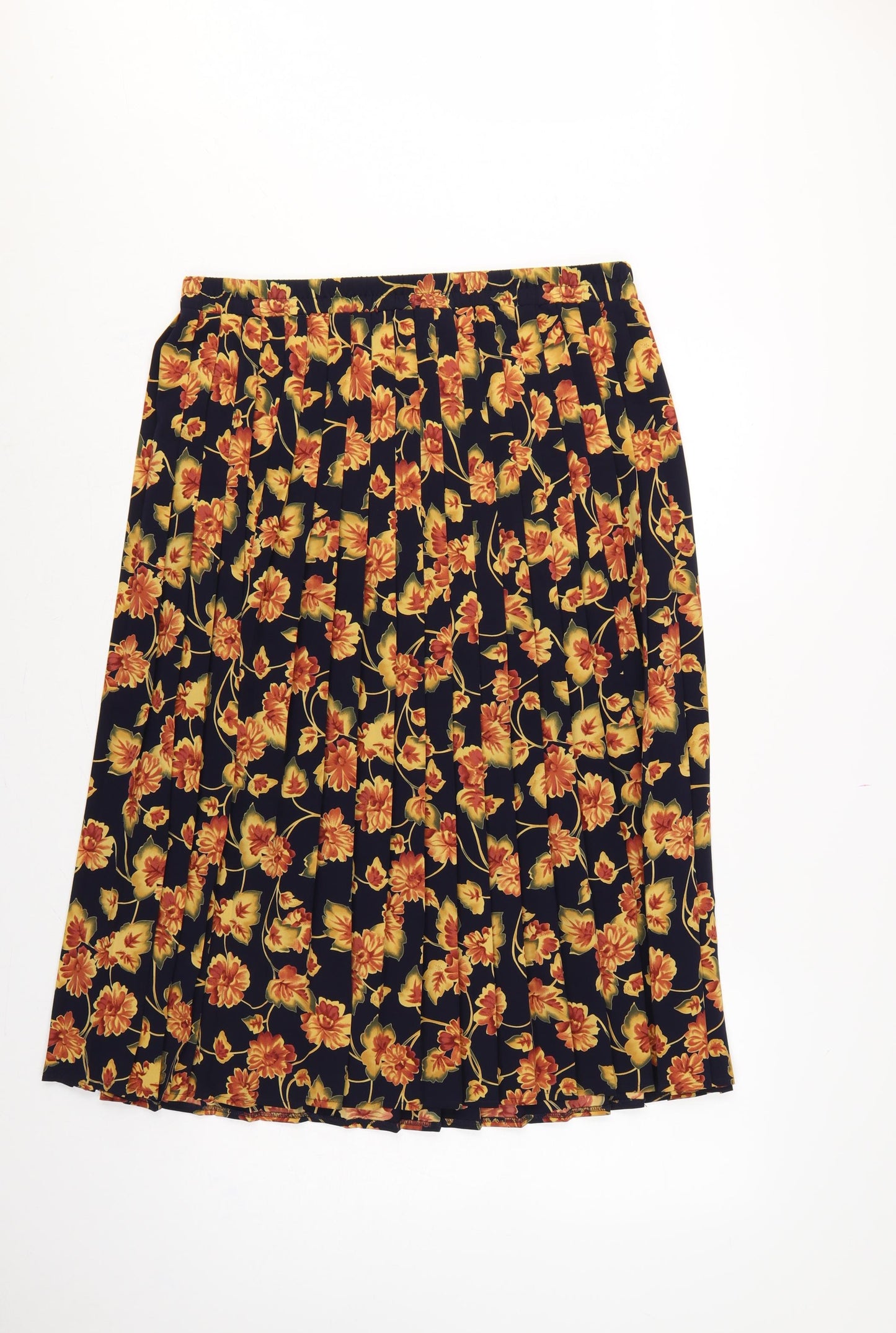 Debenhams Classics Women’s Multicoloured Floral Flared Midi Skirt UK 16