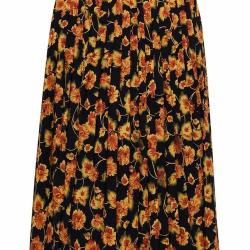 Debenhams Classics Women’s Multicoloured Floral Flared Midi Skirt UK 16