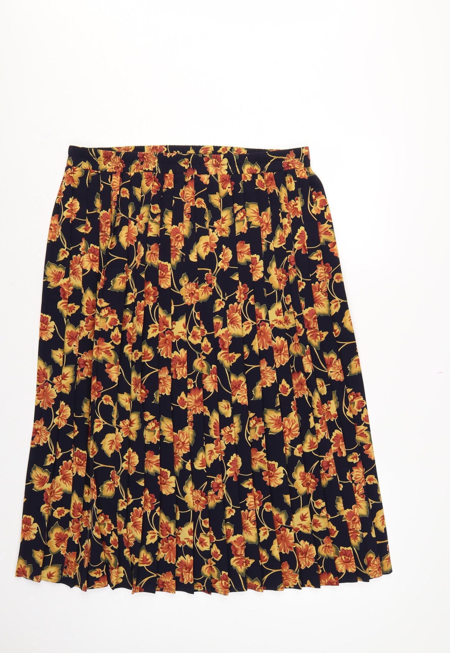 Debenhams Classics Women’s Multicoloured Floral Flared Midi Skirt UK 16