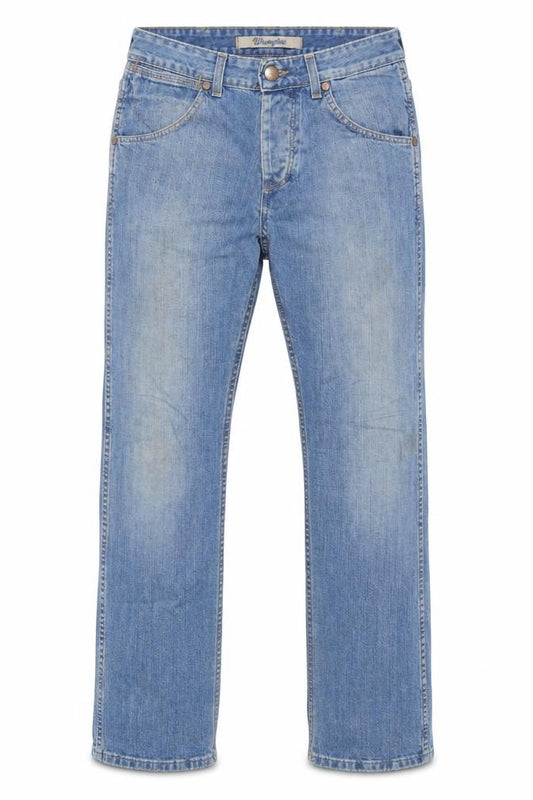 Wrangler Men’s Blue W32 L32 Crank Regular Straight Leg Jeans