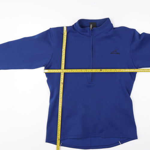 Altura Women’s Blue Size 14 Cycling Softshell 1/4 Zip Track Jacket