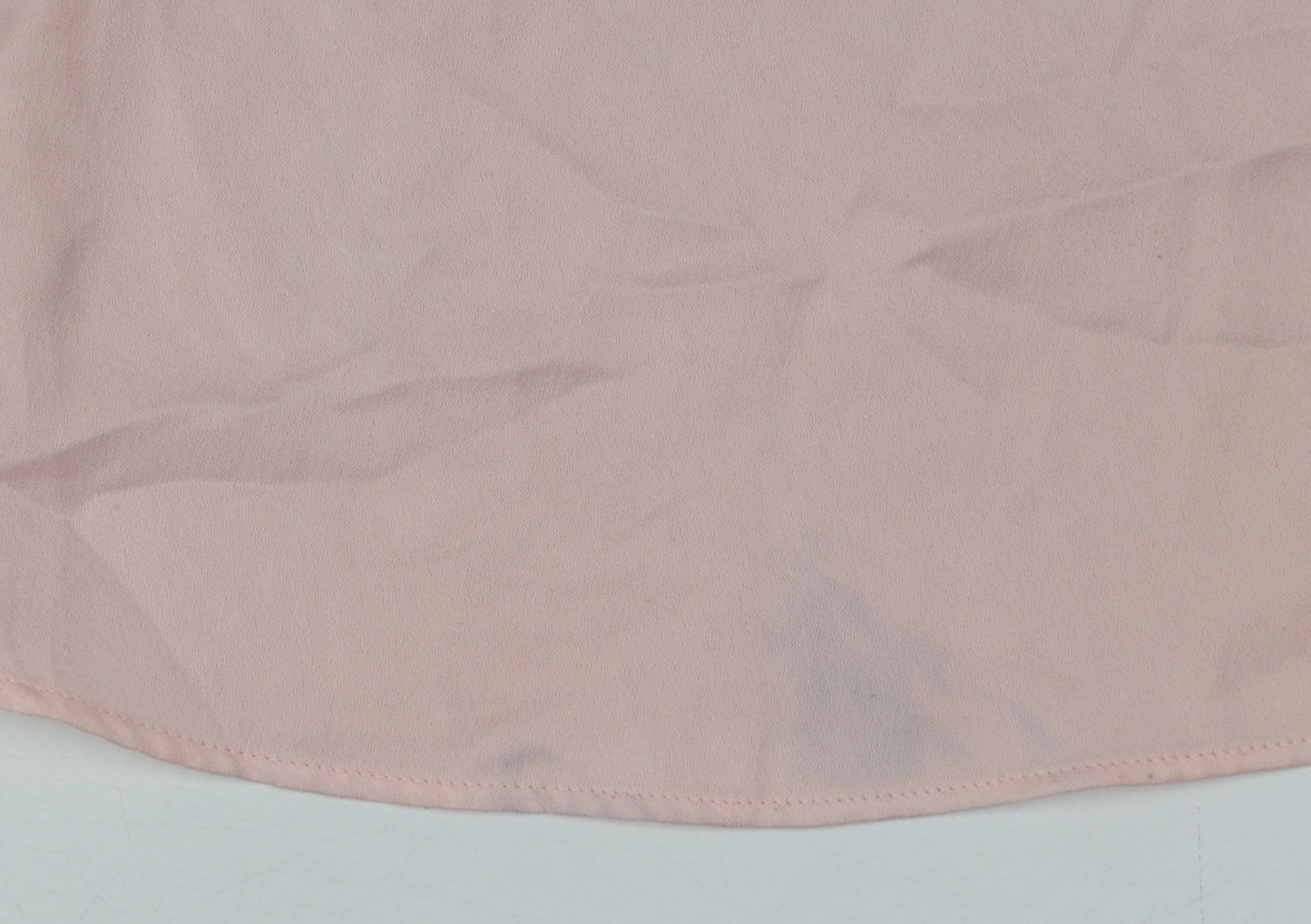 River Island Women Pink UK 12 Halter Tie Front Chiffon Camisole Blouse