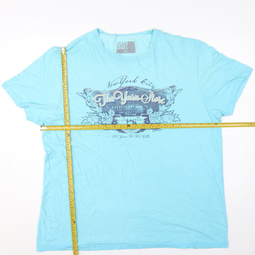 North Coast Men’s Blue 2XL New York City Graphic Print T-Shirt