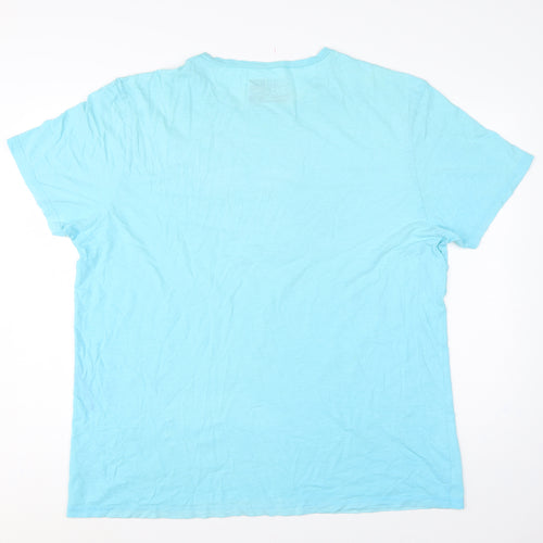 North Coast Men’s Blue 2XL New York City Graphic Print T-Shirt