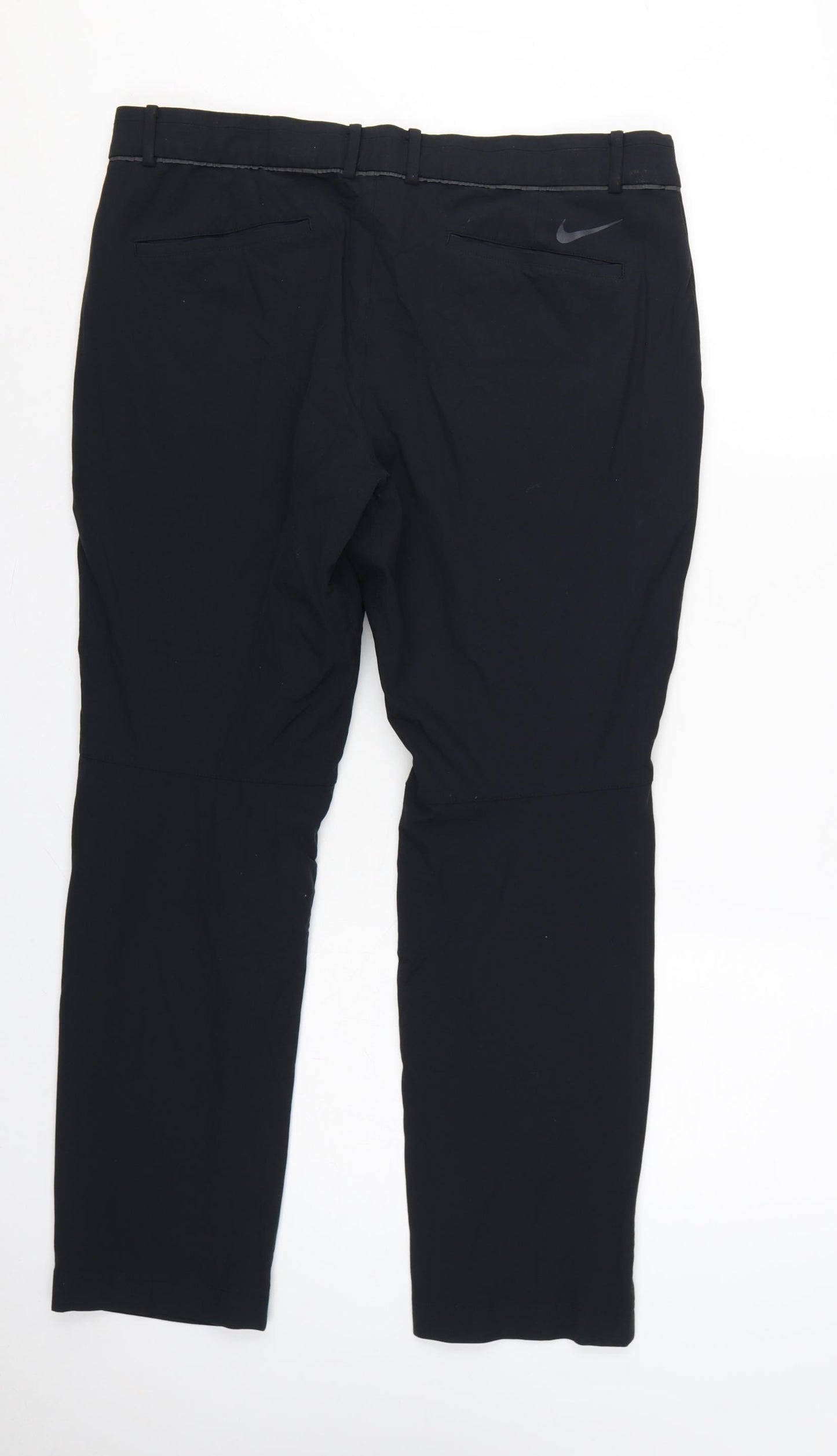 Nike Golf Men's Black 34/30 Dri-FIT Straight Performance Trousers