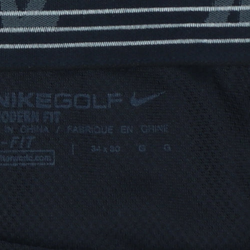 Nike Golf Men's Black 34/30 Dri-FIT Straight Performance Trousers