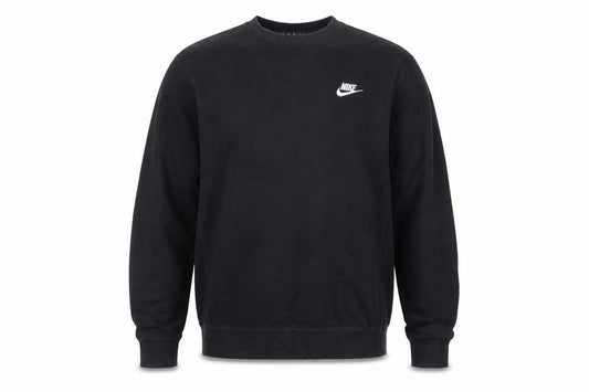 Nike Men’s Black M Crew Neck Pullover Sweatshirt Logo Sports
