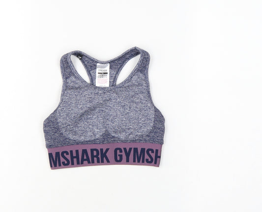 Gymshark Women’s Multicoloured XS Racerback Sports Bra Tank Top