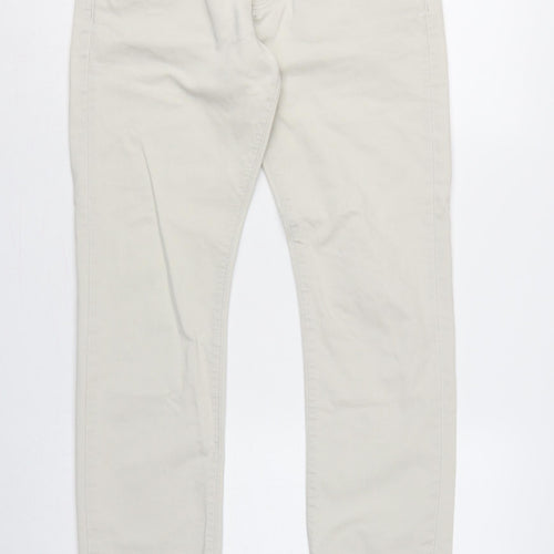 Gap 1969 Men’s Ivory 31/30 Slim Tapered 100% Cotton Jeans