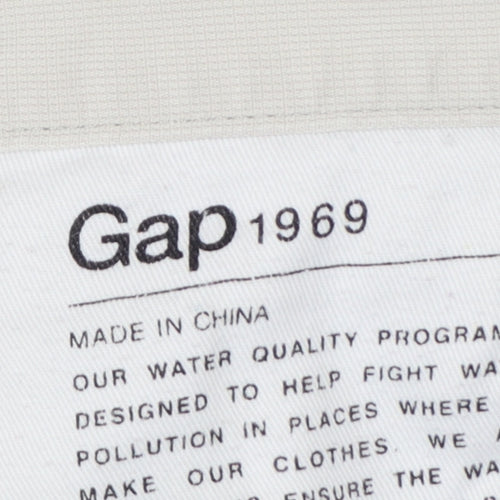 Gap 1969 Men’s Ivory 31/30 Slim Tapered 100% Cotton Jeans