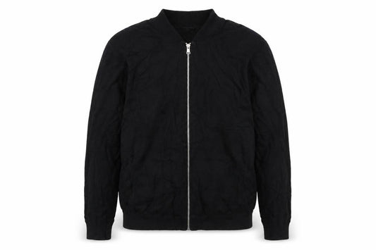 Next Men’s Black L Full Zip Cable-Knit Cotton Jumper