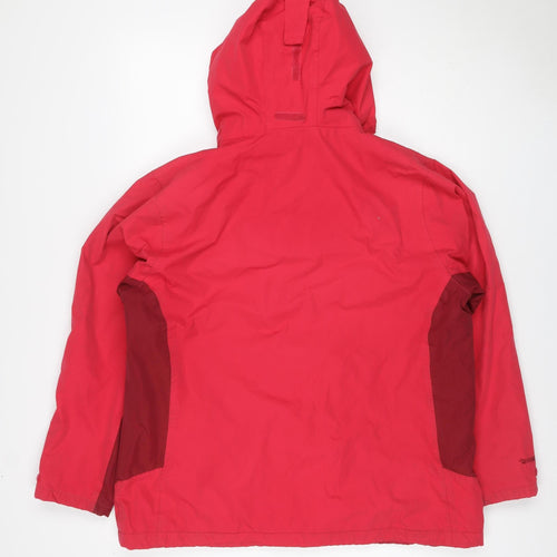 Regatta Women’s Red UK 16 Hydrafort Hooded Waterproof Rain Jacket