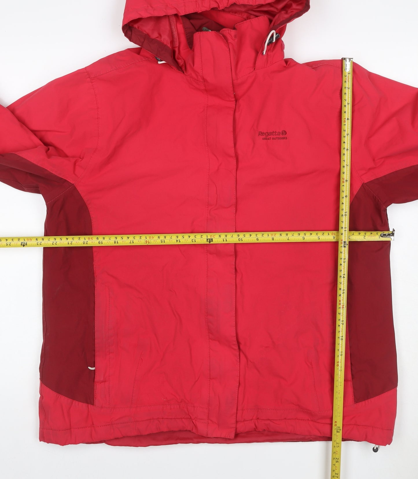 Regatta Women’s Red UK 16 Hydrafort Hooded Waterproof Rain Jacket