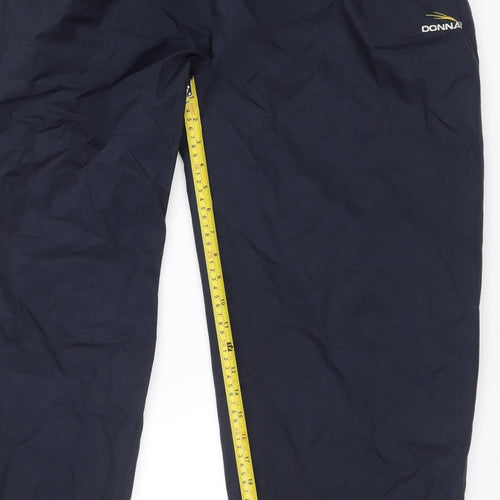 Donnay Golf Evolution Men’s Blue XL Lined Track Pants Elastic Waist