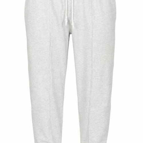 Reiss Men Grey M Jogger Sweatpants Drawstring Zip Pocket Cotton Blend