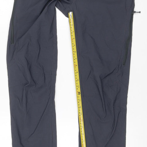 Berghaus Men’s Grey Outdoor Trousers W28 L32 Regular Zip Pockets