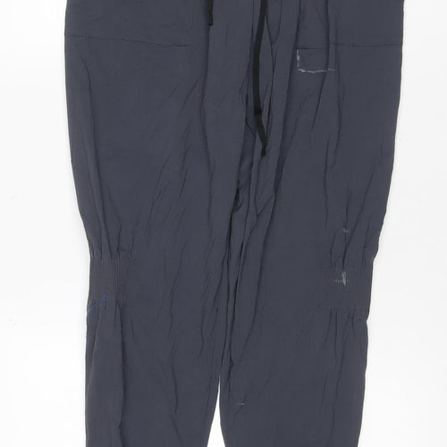 Berghaus Men's Blue 34 Jogger Trousers Drawstring Zip Pockets Cuffed