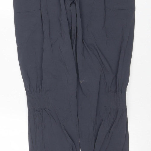 Berghaus Men's Blue 34 Jogger Trousers Drawstring Zip Pockets Cuffed