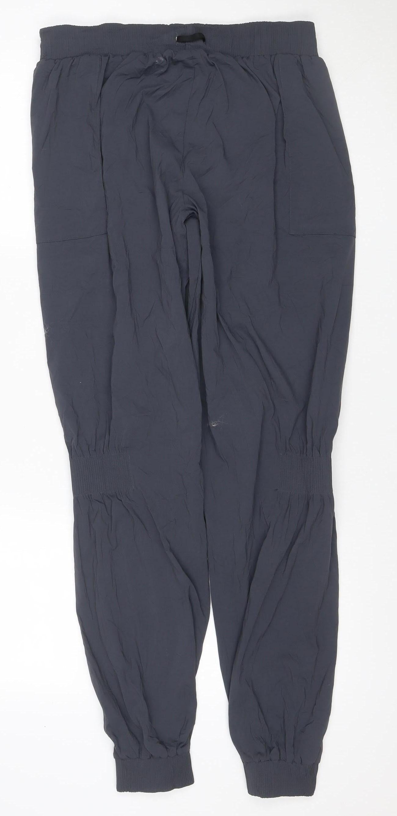 Berghaus Men's Blue 34 Jogger Trousers Drawstring Zip Pockets Cuffed