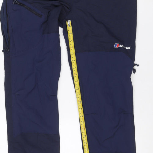 Berghaus Men’s Blue 32in 32in Leg Lightweight Hiking Trousers