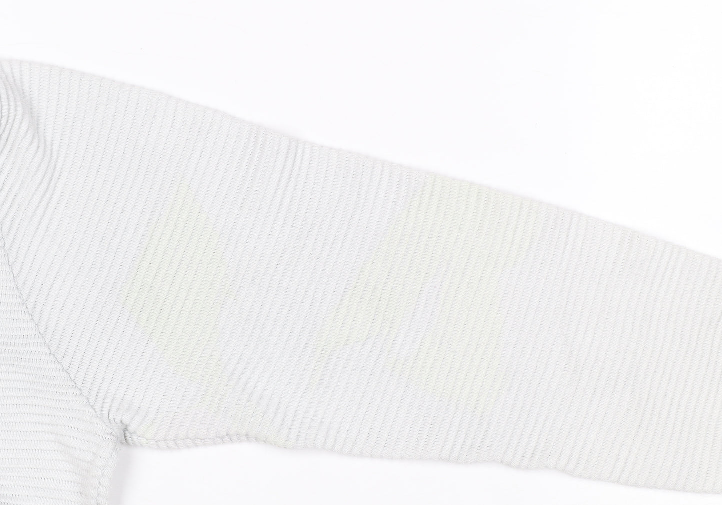 Pull&Bear Men’s White M Crew Neck Cotton Blend Knit Pullover Jumper