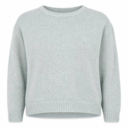 New Look Women Green Size S Chunky Knit Crew Neck Raglan Jumper