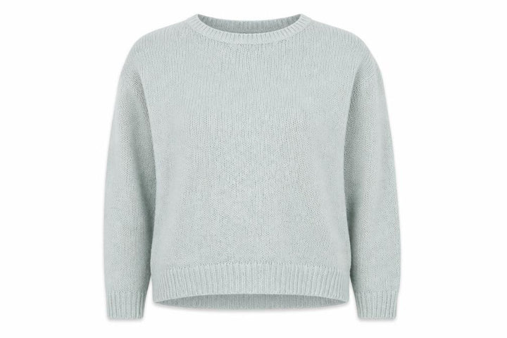 New Look Women Green Size S Chunky Knit Crew Neck Raglan Jumper
