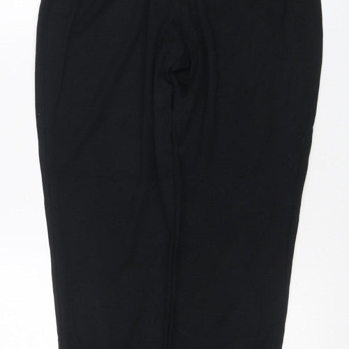 M&S Collection Women’s Black UK 14 Short Straight Tailored Trousers