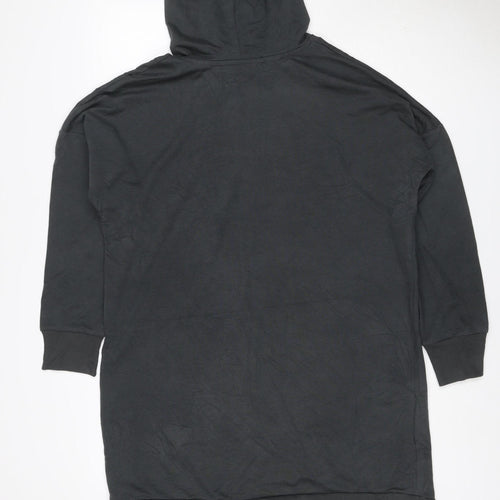 George Women Black Disney Mickey Mouse Hooded Jumper Dress UK 18