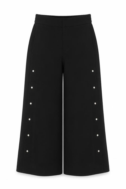 ZARA Women’s Black XS Studded Skinny Stretch Leggings