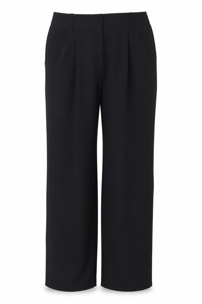 Marks and Spencer Women’s Black Size 18 Short Wool Blend Dress Trousers