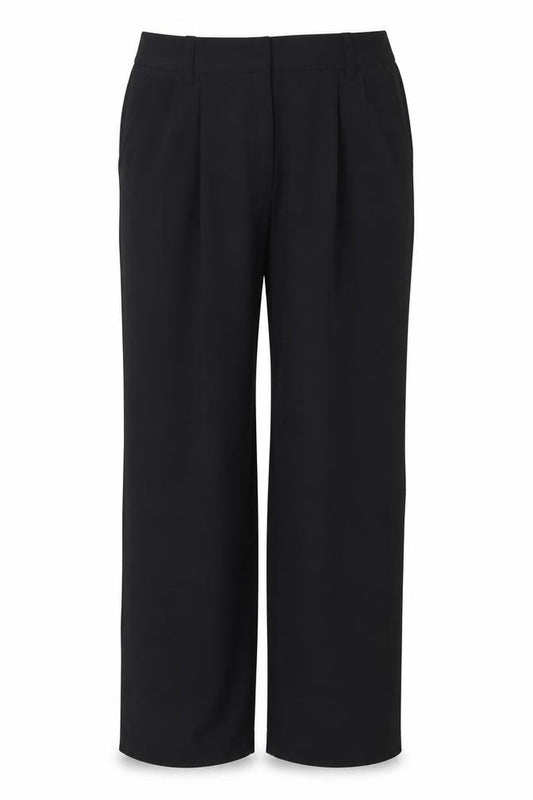 Marks and Spencer Women’s Black Size 18 Short Wool Blend Dress Trousers