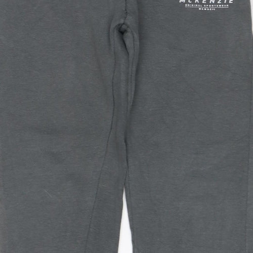 McKenzie Boys Grey Jogger Sweatpants Age 5 Years Ribbed Cuffs