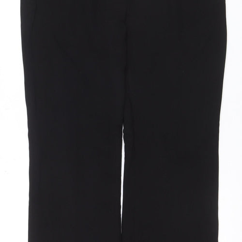 Next Women’s Black UK 14 Wide-Leg Tailored Dress Trousers