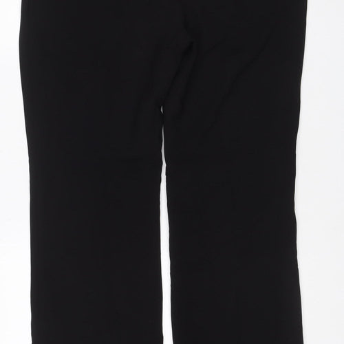 Next Women’s Black UK 14 Wide-Leg Tailored Dress Trousers