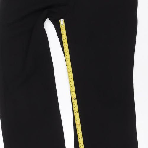 Next Women’s Black UK 14 Wide-Leg Tailored Dress Trousers