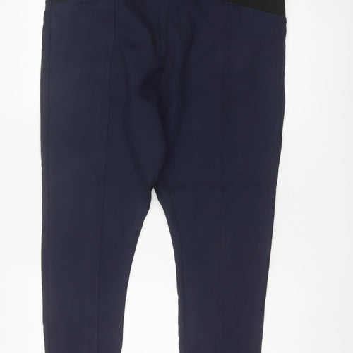 M&S Womens Blue Size 20 High Rise Stretch Skinny Leggings